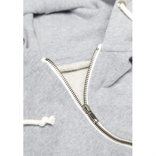 Zipperhoodie - grey